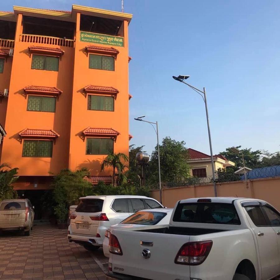 Apsara Guest House Kampot City Exterior foto