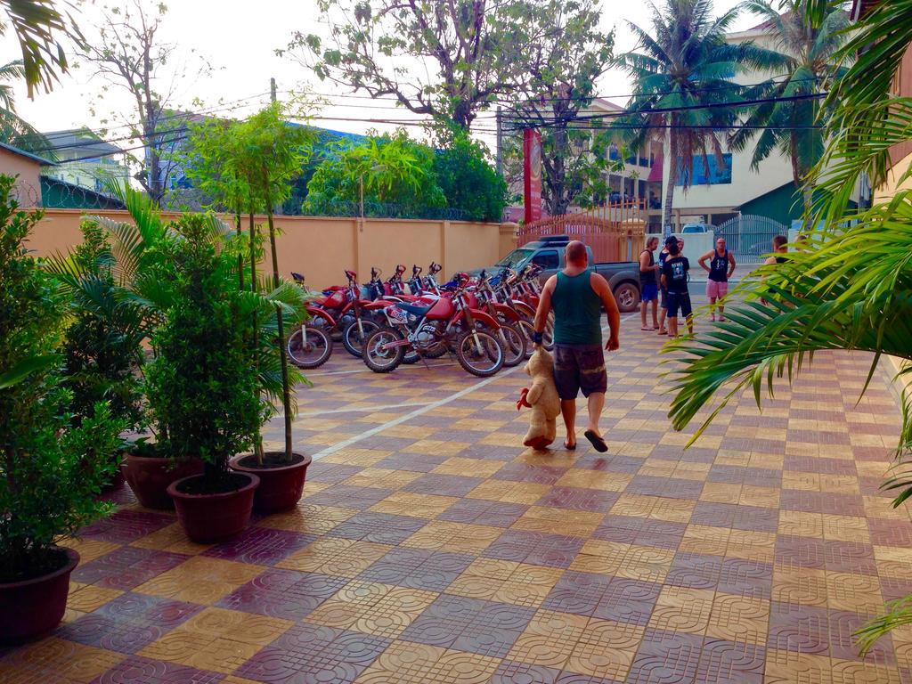 Apsara Guest House Kampot City Exterior foto